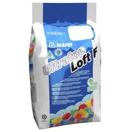 Mapei Ultratop Loft F Single-Component Rough-Fraction Cement-Based Self-Leveling Compound, White, 5kg (5S90005A) | Mapei | prof.lv Viss Online