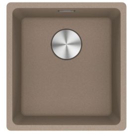 Franke Maris MRG 110-37 Fragranite Built-in Kitchen Sink (with stainless steel push-button) | Stone sinks | prof.lv Viss Online