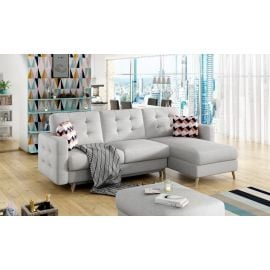 Stūra Dīvāns Izlaižams Eltap Asgard Sawana 162x250x97cm Pelēks (AsgL_19) | Izvelkamie dīvāni | prof.lv Viss Online