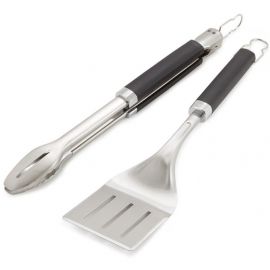 Weber Precision Barbecue Spatula and Tongs Set (6763) | Grill accessories | prof.lv Viss Online