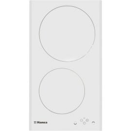 Hansa Domino Built-in Induction Hob Surface White (BHIW38377) | Electric cookers | prof.lv Viss Online