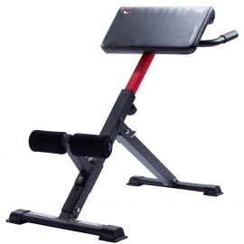 Christopeit Sport AB 1000 Training Bench with Weight Bar Stand Red/Black (CH2055) | Exercise machines | prof.lv Viss Online
