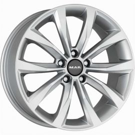 Mak Wolf Alloy Wheels 6.5x16, 5x98 Silver (F6560WFSI39HA2X) | Discs | prof.lv Viss Online