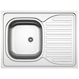 Virtuves izlietne Thema Lux AS30, Iebūvējamā, Nerūsējošā tērauda (501782732) | Virtuves izlietnes | prof.lv Viss Online