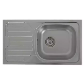 Virtuves izlietne Thema Lux AS07, Iebūvējamā, Nerūsējošā tērauda (501782734) | Virtuves izlietnes | prof.lv Viss Online