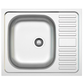 Virtuves izlietne Thema Lux AS23, Iebūvējamā, Nerūsējošā tērauda (501782737) | Virtuves izlietnes | prof.lv Viss Online