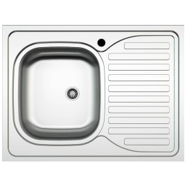 Virtuves izlietne Thema Lux AS28, Iebūvējamā, Nerūsējošā tērauda (501782739) | Virtuves izlietnes | prof.lv Viss Online