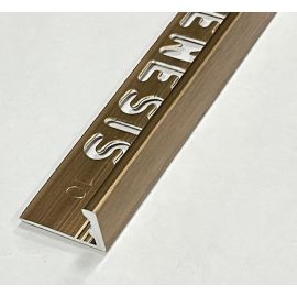 Flīžu Nobeiguma Līste Genesis Alumīnija, Brūna, 3x10mm, 2,5m (ESA100.79) | Genesis | prof.lv Viss Online