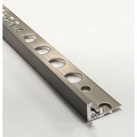 Flīžu Nobeiguma Līste Genesis Alumīnija, Pelēka, 3x12mm, 2,5m (ESA120.490) | Genesis | prof.lv Viss Online