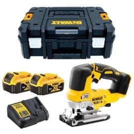 Akumulatora Figūrzāģis DeWalt DCS334P2-QW 18V 2x5Ah | Пилы | prof.lv Viss Online