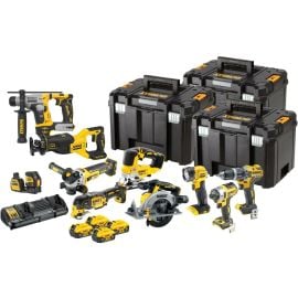 Instrumentu Komplekts DeWalt DCK1012P4T-QW 18V, 4x5Ah | Tool sets | prof.lv Viss Online