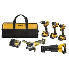 Instrumentu Komplekts DeWalt DCK509P3-QW 18V, 3x5Ah | Tool sets | prof.lv Viss Online