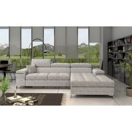 Eltap Ricardo Berlin Corner Pull-Out Sofa 60x280x90cm, Grey (Ric_21) | Upholstered furniture | prof.lv Viss Online