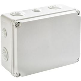 Монтажная коробка для внутренней установки ВР-231, прямоугольная, 245x185x99.9 мм, серая | Монтажные и распределительные коробки | prof.lv Viss Online