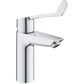 Grohe Eurosmart M Basin Mixer with Extended Lever and Push-Open Waste, Chrome (23983003) | Grohe | prof.lv Viss Online