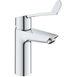 Grohe Eurosmart M Basin Mixer with Extended Lever and Push-Open Waste, Chrome (23983003) | Faucets | prof.lv Viss Online