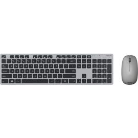 Asus W5000 Keyboard + Mouse US Black/Gray (90XB0430-BKM1S0) | Keyboards | prof.lv Viss Online