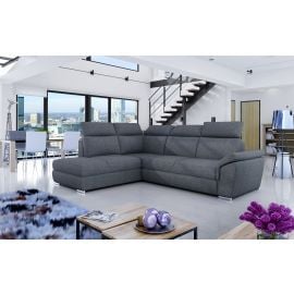 Eltap Loreto Inari Corner Pull-Out Sofa 60x260x102cm, Grey (Lor_31) | Corner couches | prof.lv Viss Online