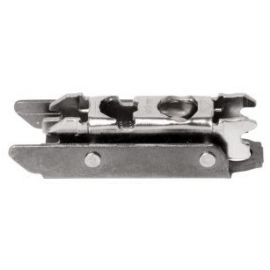 Blum Clip Top Hinge Plate 3mm, With Eccentric, Black (175H3130 ONS) | Furniture fittings | prof.lv Viss Online