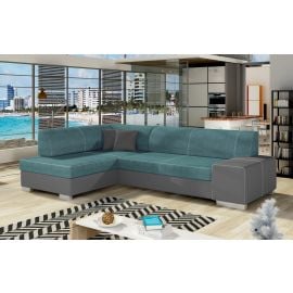 Eltap Fabio Ontario/Soft Corner Pull-Out Sofa 167x268x73cm, Blue (F44) | Living room furniture | prof.lv Viss Online