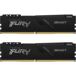 Kingston Fury Beast RAM K2 DDR4 8GB CL16 Black | Kingston | prof.lv Viss Online