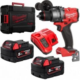 Milwaukee M18 FDD3-502X Cordless Drill/Driver 2x5Ah Battery, 18V (4933479863) | Screwdrivers and drills | prof.lv Viss Online