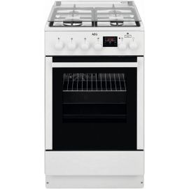 AEG Combined Cooker CKB56471BW White | Cookers | prof.lv Viss Online