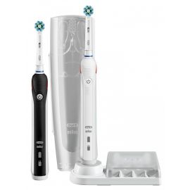 Braun Oral-B D601.525.5HXP Smart 5900 Duo Electric Toothbrush White/Black (4210201180074) | Electric Toothbrushes | prof.lv Viss Online