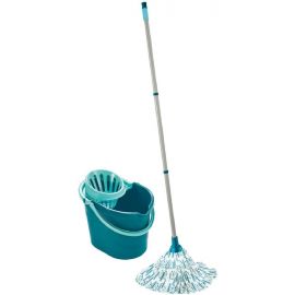 Leifheit Classic Mop Floor Cleaning Set Grey, Green (1056796) | Floor Mats and Brushes | prof.lv Viss Online