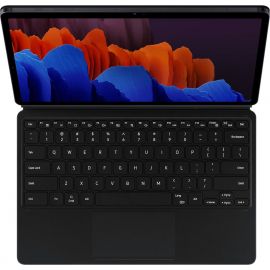 Samsung Tab S7+ Ultra Book Cover Keyboard Black (EF-DT970UBEGEU) | Tablet keyboards | prof.lv Viss Online