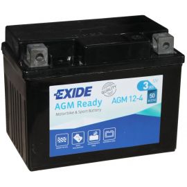 Exide AGM Ready AGM12-4 AGM Moto Akumulators 3Ah, 50A