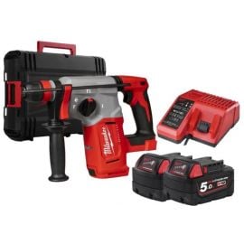 Milwaukee M18 BLHX-502X Battery Rotary Hammer 2x5Ah, 18V (4933478892) | Breakers and demolition hammers | prof.lv Viss Online