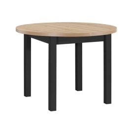 Virtuves galds Black Red White Balard, 100x100-180x76cm, Ozola (MT_DREW-STO-BALARD-100-180/100-DASN/CA) | Kitchen tables | prof.lv Viss Online
