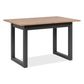 Virtuves galds Black Red White Denver, 80x120-160x75cm, Ozola (MT_FIN-STO-DENVER-120_160/80/75-DASN/CA) | Black Red White | prof.lv Viss Online