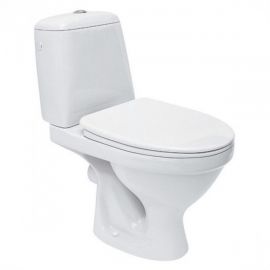 Cersanit Eko 2000 010 Toilet Bowl with Horizontal Outlet (90°), without Seat, White, K07-155, 123002 | Toilets | prof.lv Viss Online
