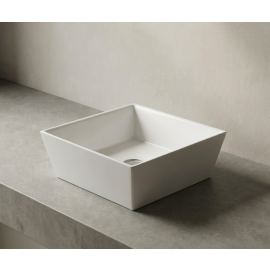 Vannas Istabas Izlietne Vispool Quadro 45 45.5x44.5x15.5cm, Balta (800130) | Vannas istabas izlietnes | prof.lv Viss Online
