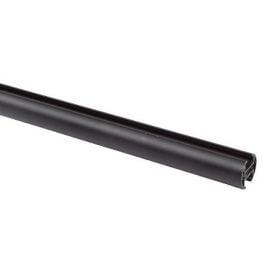 Декоративный профиль для шторной штанги Aspen, 19 мм, 3 м, черный | Kарнизы | prof.lv Viss Online