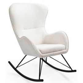 Кресло для отдыха Halmar Liberto 3, белое | Кресла-качалки | prof.lv Viss Online