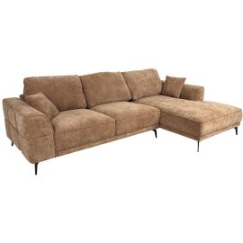 Stūra Dīvāns Home4you Olivia RC 103/170x293x88cm, Labais stūris, Bēšs (34691) | Mīkstās mēbeles | prof.lv Viss Online