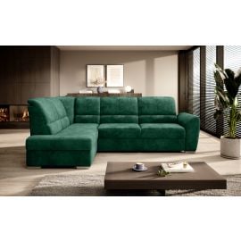 Eltap Siber Cloud Corner Pull-Out Sofa 186x270x93cm, Green (CO-SIB-LT-35NU) | Corner couches | prof.lv Viss Online