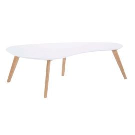 Home4You Scarlette Coffee Table, 120x60x38cm, White (20997) | Coffee tables | prof.lv Viss Online