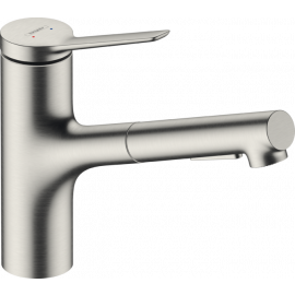 Смеситель для кухонной раковины Hansgrohe Zesis M33, серебро (74800800) | Смесители воды (смесители) | prof.lv Viss Online