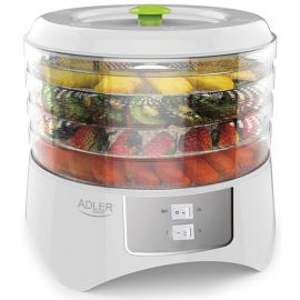 Adler Fruit Dehydrator AD6654 White/Silver | Small home appliances | prof.lv Viss Online