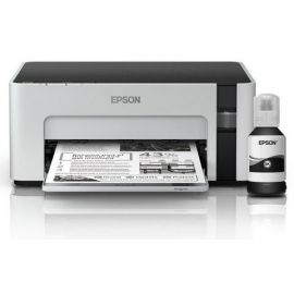 Принтер Epson EcoTank M1100 черно-белый, белый (C11CG95403) | Офисное оборудование и аксессуары | prof.lv Viss Online