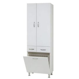Шкаф высокий Sanservis P 3 K (пенал) белый (487214) | Мебель для ванной | prof.lv Viss Online
