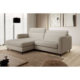 Eltap Gomsi Royal Corner Pull-Out Sofa 165x228x100cm, Beige (CO-GOM-LT-18ROY) | Corner couches | prof.lv Viss Online