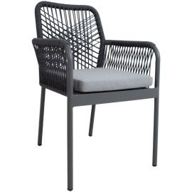 Home4You Hela Dining Chair, 57x60x89cm, Grey (20929) | Chairs | prof.lv Viss Online