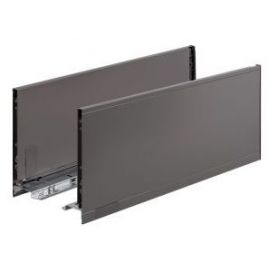 Blum Legrabox C-Pure Drawer Sides 400x177mm, Grey (770C4002S OG-M) | Accessories for drawer mechanisms | prof.lv Viss Online