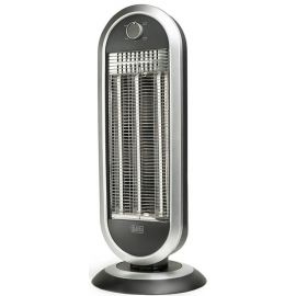 Black & Decker BXCSH900E Electric Heater with Thermostat 900W, Black | Electrofans | prof.lv Viss Online