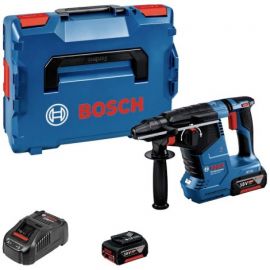 Perforators Bosch GBH 18V-24 C Akumulatora 18V, 2x5.0Ah (0611923003) | Rotary hammers | prof.lv Viss Online